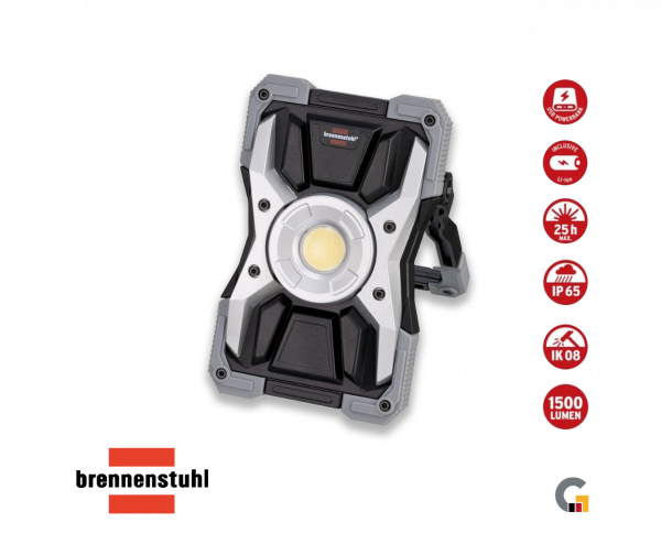 Foco LED móvil a batería RUFUS 1500