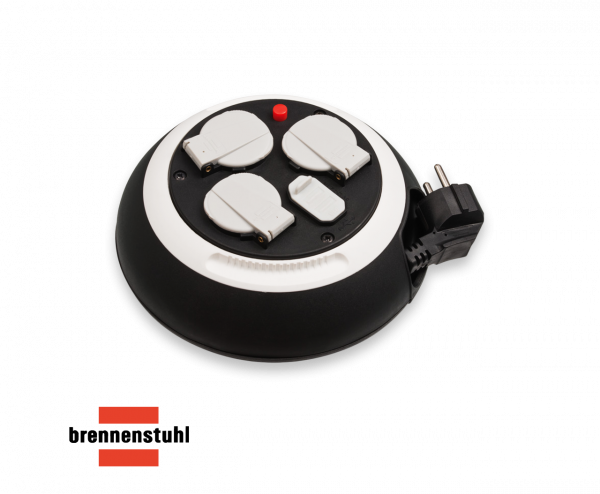 Comfort Line caja de cable con 3 tomas de corriente y 2 USB, cable de 3m, uso en interiores