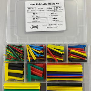 KIT TERMOCONTRAIBLES VAR COL 328PCS ECHILIBRU
