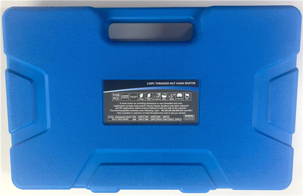 REMACHADORA DE TUERCAS C/ACCES 110PCS M3-M12 - Imagen 8