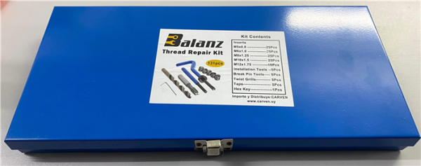 KIT REPARACION ROSCAS 131PCS 5 MED BALANZ - Imagen 5
