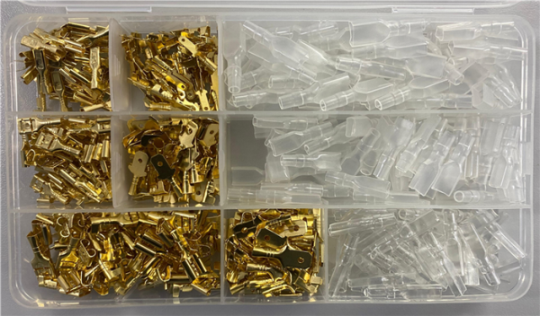 KIT TERMINALES C/AISLANTES 450PCS ECHILIBRU - Imagen 2