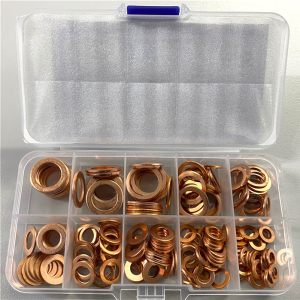 KIT ARANDELAS COBRE M5-M14 200PCS