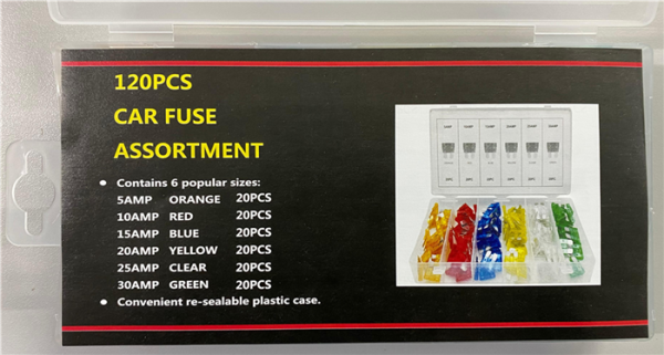 KIT FUSIBLES ATC 120 PCS 5-30 AMP - Imagen 4