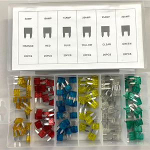 KIT FUSIBLES MINI 120 PCS 5-30AMP