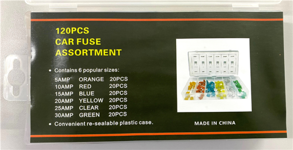 KIT FUSIBLES MINI 120 PCS 5-30AMP - Imagen 4