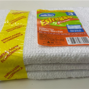 KIT 3PCS PAÑO PARA PISO 40X67CM ALKLIN