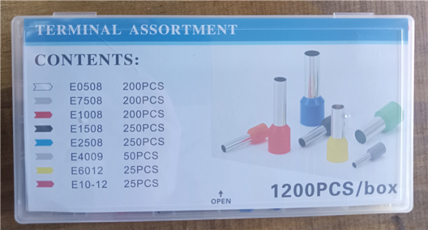 KIT TERMINALES PINO AISLADOS 1200PCS - Imagen 2
