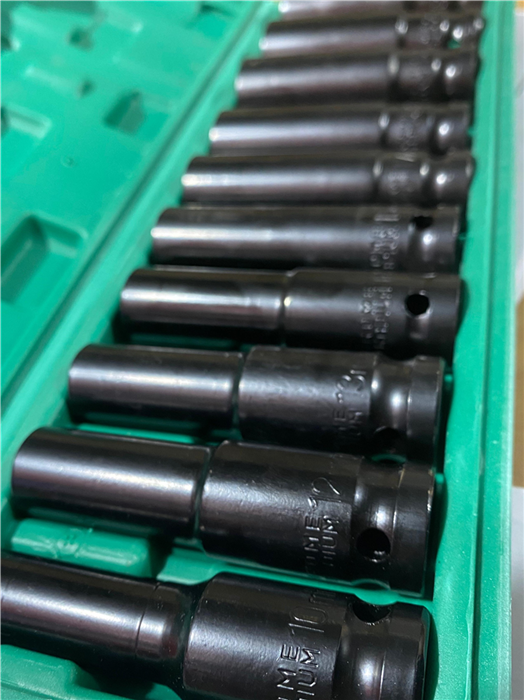 JUEGO DADOS IMPACTO LARGO 10PCS 1/2 10-24 BALANZ - Imagen 2