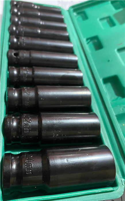 JUEGO DADOS IMPACTO LARGO 10PCS 1/2 10-24 BALANZ - Imagen 3