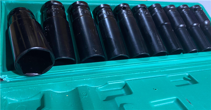 JUEGO DADOS IMPACTO LARGO 10PCS 1/2 10-24 BALANZ - Imagen 4