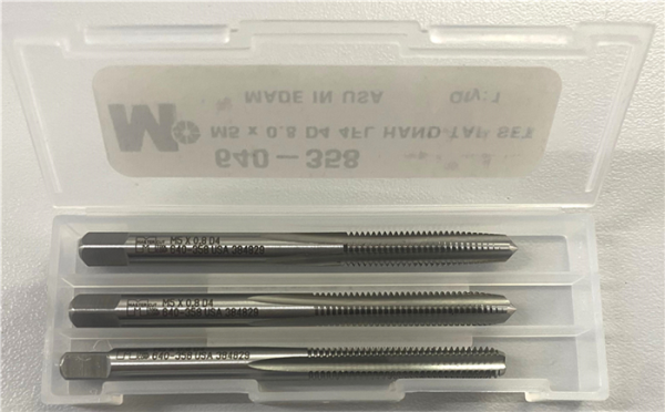 JUEGO MACHOS 3PCS HSS ACERO RAP M5X0.80 MASTERCUT