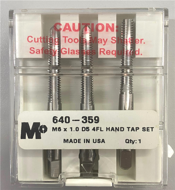 JUEGO MACHOS 3PCS HSS ACERO RAP M6X1.00 MASTERCUT - Imagen 4