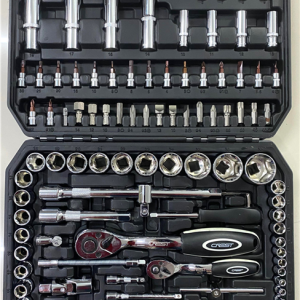 CAJA DADOS Y PUNTAS 1/4" Y 1/2" 94PCS BALANZ