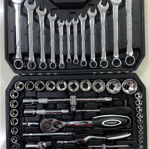 CAJA DADOS PUNTAS Y LLAVES 1/4 Y 1/2" 61PCS BALANZ