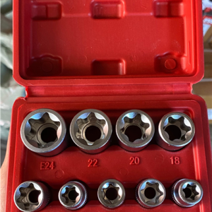 JUEGO DADOS TORX H 14PC 1/4-3/8-1/2" E4-E24 BALANZ