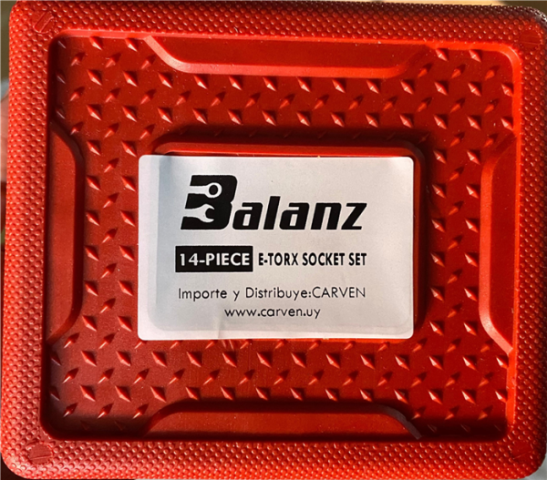 JUEGO DADOS TORX H 14PC 1/4-3/8-1/2" E4-E24 BALANZ - Imagen 4