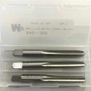JUEGO MACHOS 3PCS HSS ACERO RAP M8X1.25 MASTERCUT