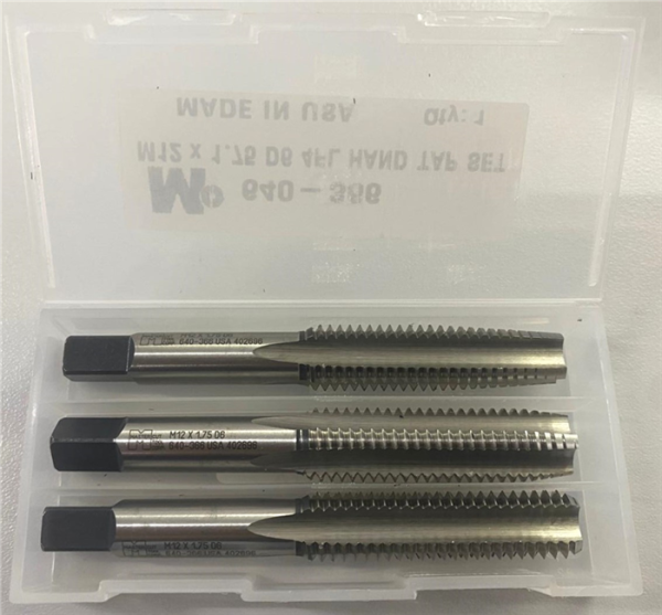 JUEGO MACHOS 3PCS HSS ACERO RAP M12X1.75 MASTERCUT