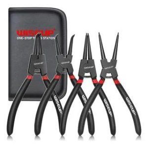 JUEGO PINZAS DE SEGURO 7" 4PCS WISEUP