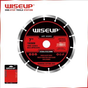 DISCO SEGMENTADO 9" 230MM WISEUP