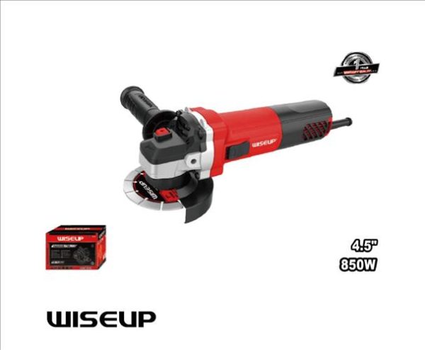 AMOLADORA ANGULAR 4.5" 850W WISEUP