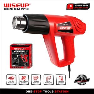 PISTOLA DE CALOR 2000W WISEUP