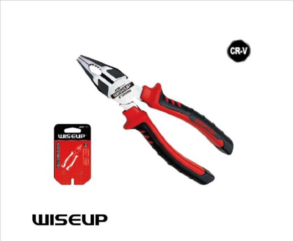 ALICATE COMBINADO UNIV 8" ALTO TORQUE WISEUP INDUS