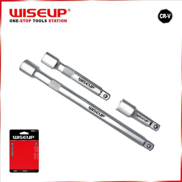 JUEGO 3PCS EXTENSIONES ENC 1/2" WISEUP