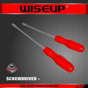 DESTORNILLADOR PALETA 6X200MM MANGO PLAST WISEUP