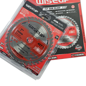 DISCO DE SIERRA 180MM P/MADERA 40 DIENTES WISEUP