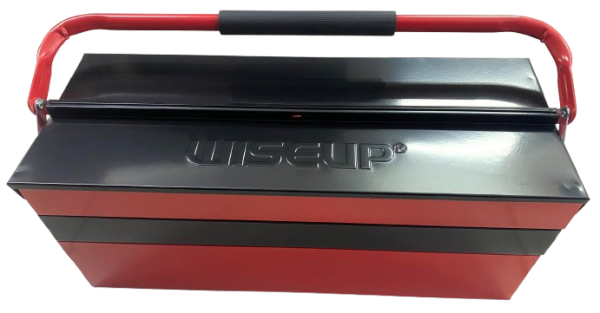 CAJA DE HERRAMIENTAS METAL 5BAND 530MM WISEUP - Imagen 2