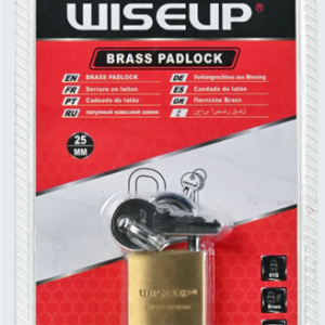 CANDADO DE LATON 25MM WISEUP
