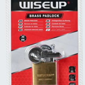 CANDADO DE LATON 30MM WISEUP