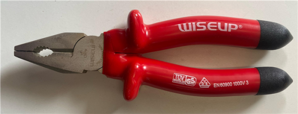 ALICATE COMBINADO UNIVERSAL AISLADO 8" WISEUP - Imagen 2