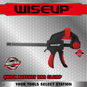 SARGENTO PLASTICO C/CRIQUET 12" WISEUP