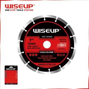 DISCO SEGMENTADO 7" 180MM WISEUP