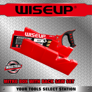 SERRUCHO 12" C/SOPORTE P/INGLETES WISEUP