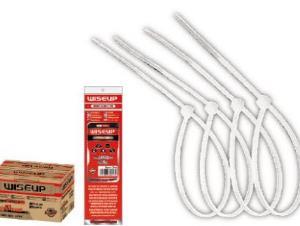 PRECINTO PLASTICO BLANCO 4.8X500 WISEUP PAQ