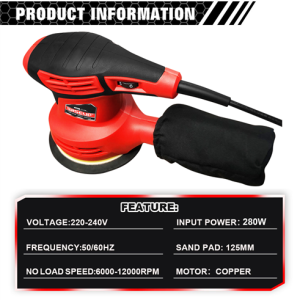 LIJADORA ROTATIVA 280W WISEUP