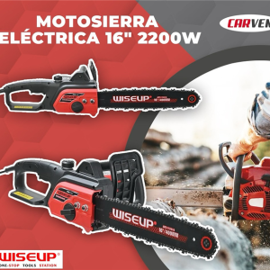 MOTOSIERRA ELECTRICA 16" 220W WISEUP