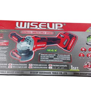 AMOLADORA INALAM 21V 115MM C/BAT/CARG/BOLSO WISEUP