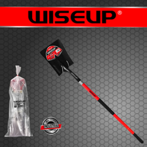 PALA PLANA C/MANGO FIBRA DE VIDRIO WISEUP