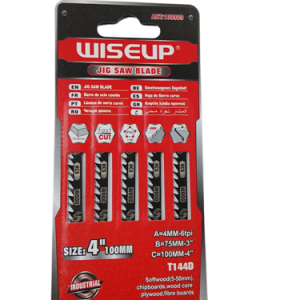 JUEGO 5PCS HOJA DE SIERRA P/CALADORA T144D WISEUP