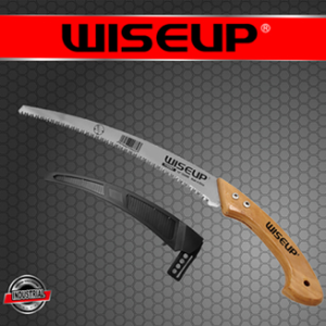 SIERRA DE PODA CON MANGO DE MADERA 12" WISEUP