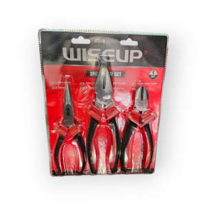 JUEGO PINZAS 3PCS UNIV8/COR DIAG6/P.FINA6 WISEUP