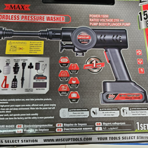 HIDROLAVADORA 21V C/BAT/CARG WISEUP