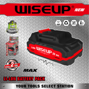 BATERIA 21V 2.0AH WISEUP