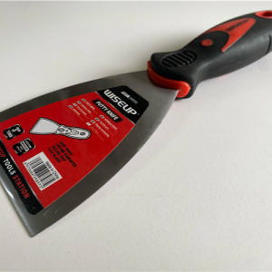ESPATULA CON MANGO GOMA 3" WISEUP INDUSTRIAL