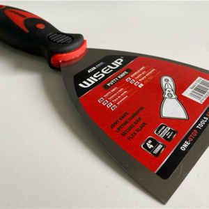 ESPATULA CON MANGO GOMA 4" WISEUP INDUSTRIAL